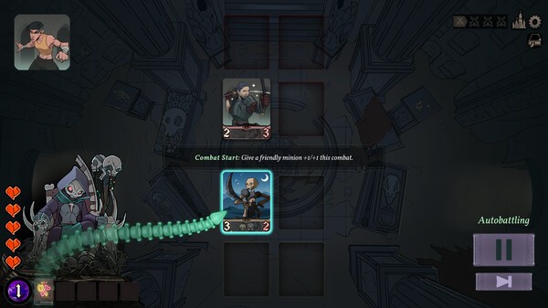 《Throne of Bone》Steam搶測(cè) 肉鴿元素自走棋新游