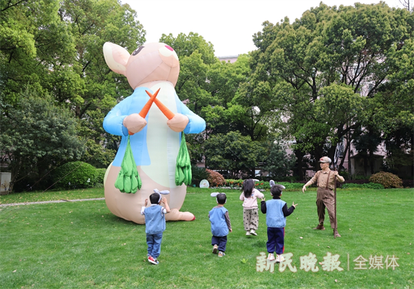 春日親子打卡又添新去處！與比得兔一起為“馬蘭花”慶生