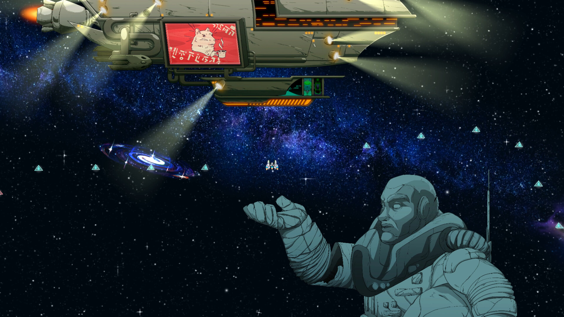 雅達利經(jīng)典登月游戲重置版《超越登月者》現(xiàn)已在Steam平臺正式發(fā)售