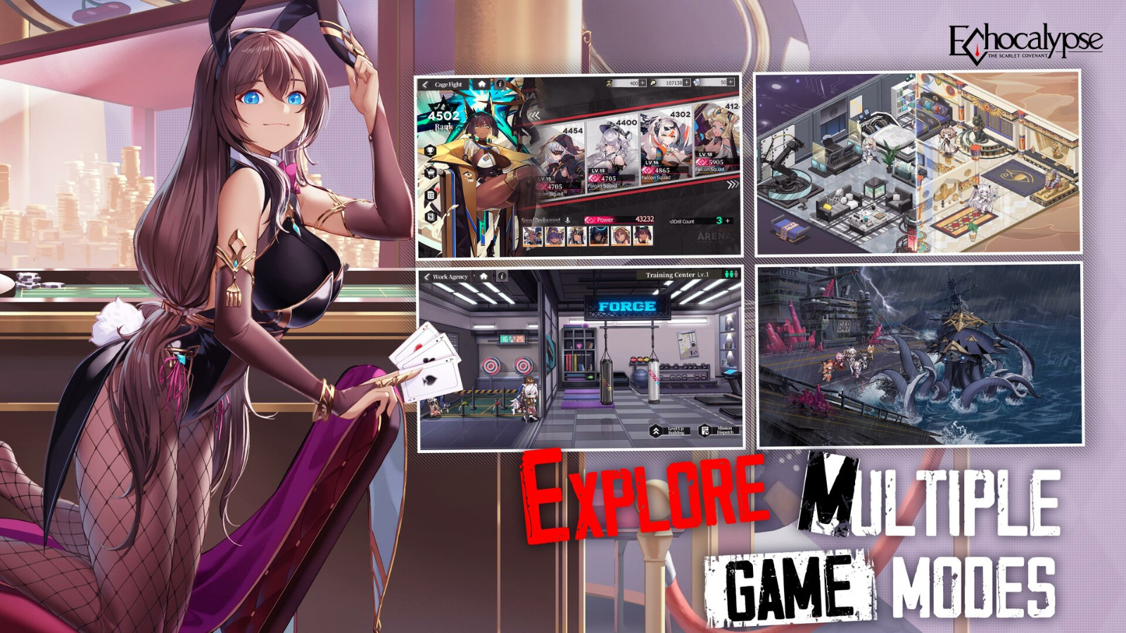 策略RPG游戲 《緋紅的神約Echocalypse》Steam頁(yè)面上線 5月發(fā)售