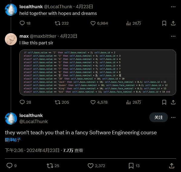 《小丑牌》開發(fā)者承認(rèn)游戲代碼很爛：全靠希望穩(wěn)住