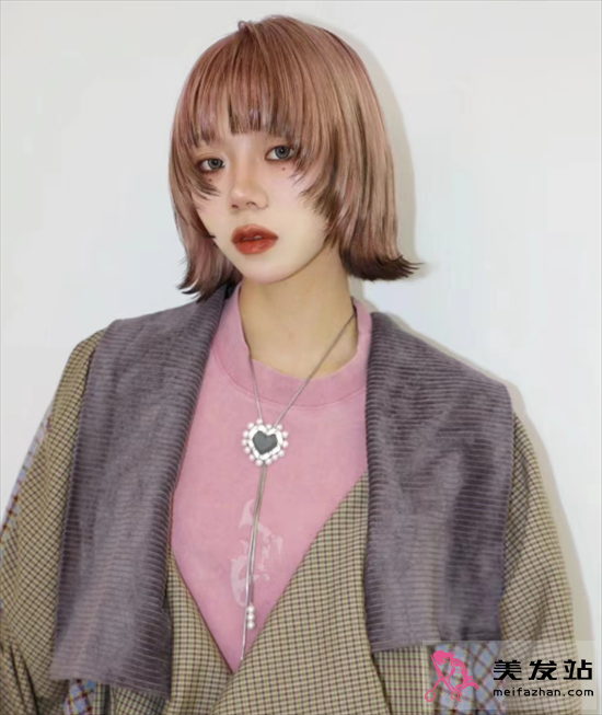 酷炫短發(fā)發(fā)尾染 時髦洋氣不挑人