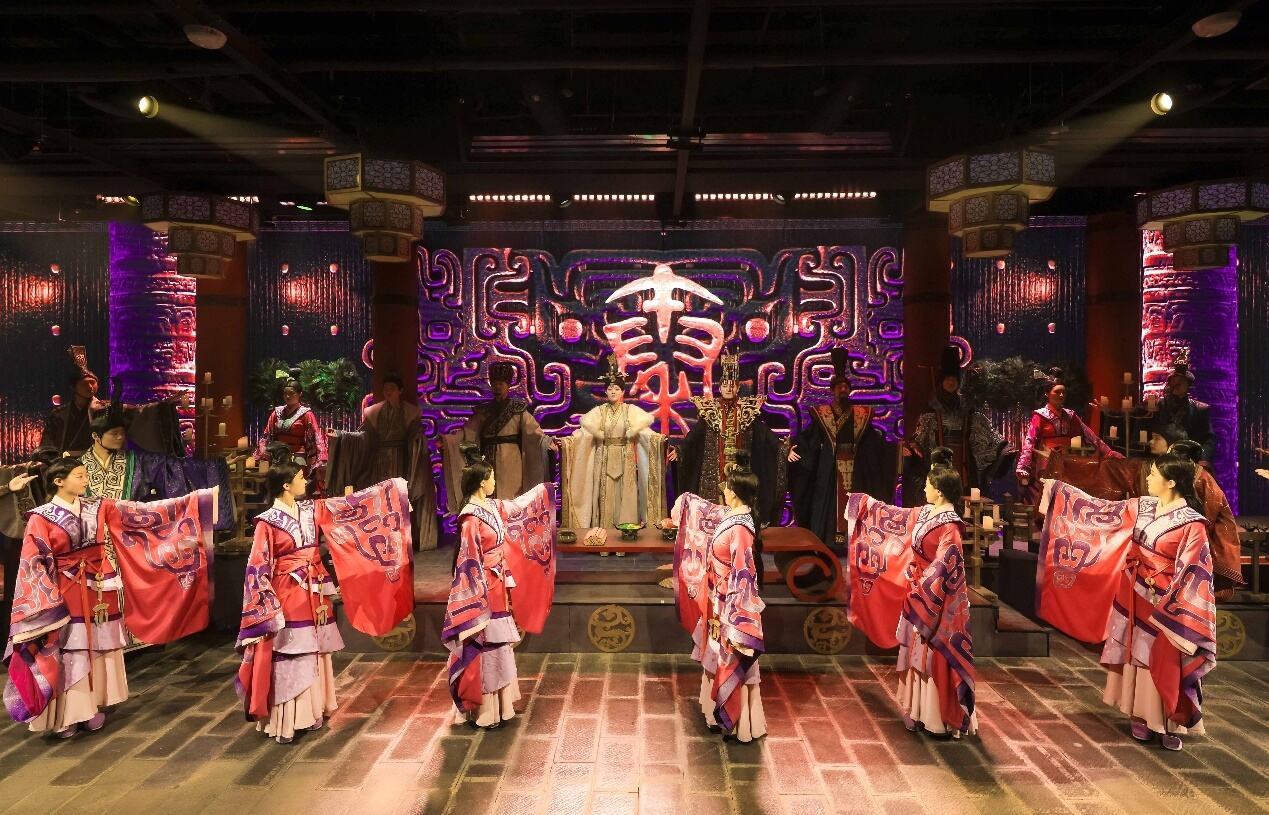 “秦時明月 夢回咸陽”秦文化數(shù)字光影演藝空間“五一”亮相咸陽！