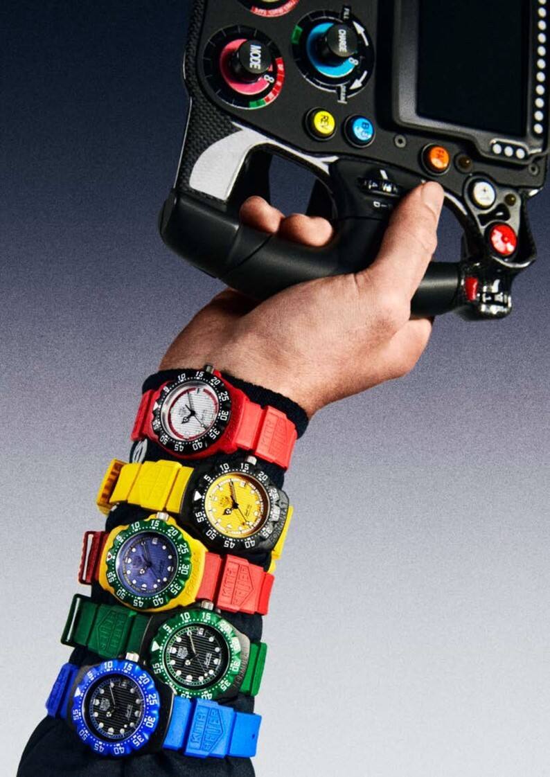 TAG HEUER泰格豪雅推出F1系列KITH聯(lián)名款 全新品牌合作助力“定義文化”的腕表煥新歸來
