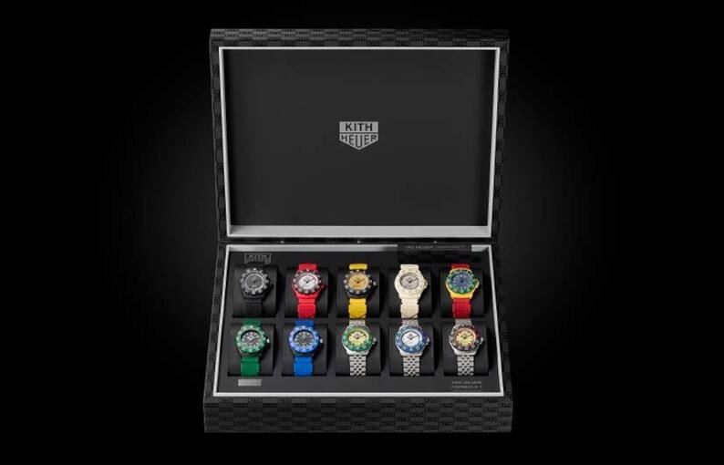 TAG HEUER泰格豪雅推出F1系列KITH聯(lián)名款 全新品牌合作助力“定義文化”的腕表煥新歸來