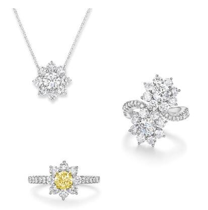 海瑞溫斯頓(Harry Winston)推出2024年Sunflower系列高級珠寶套裝及腕表作品