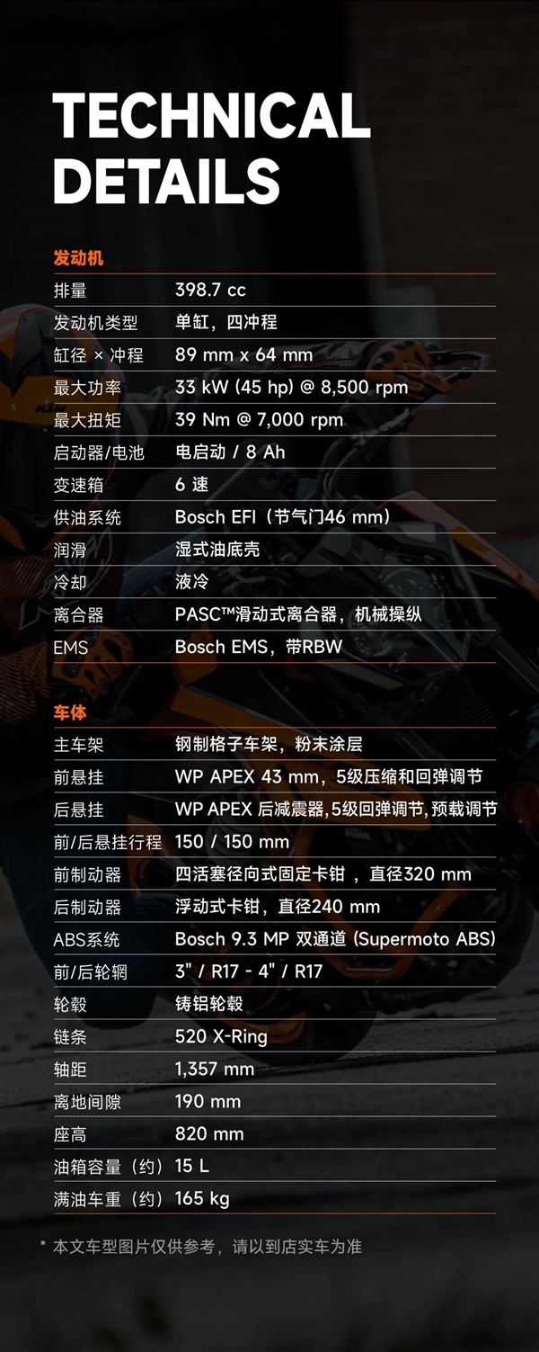 3萬9千8！全新KTM 390 DUKE上市：單缸四沖程可彈射起步