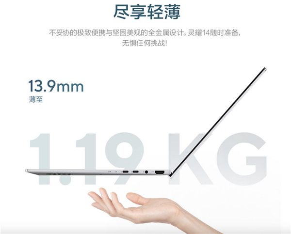 搭載酷睿Ultra 9的華碩靈耀14 2024 AI超輕薄本來了！1.2Kg以下強性能 + OLED好屏 