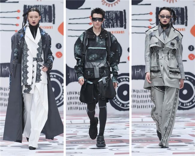 江西服裝學(xué)院2024服裝設(shè)計(jì)畢業(yè)作品亮相中國國際大學(xué)生時(shí)裝周