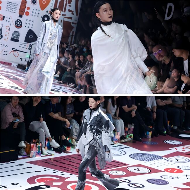 江西服裝學(xué)院2024服裝設(shè)計(jì)畢業(yè)作品亮相中國國際大學(xué)生時(shí)裝周