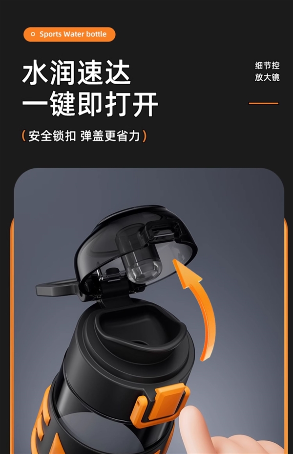 夏天就要多喝水！尚泰運(yùn)動(dòng)水杯大促：進(jìn)口Tritan材質(zhì)到手14.9元