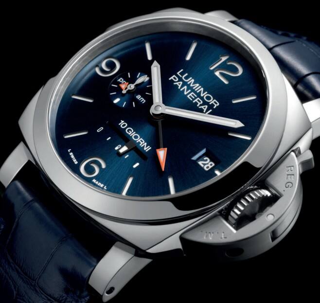沛納海推出Luminor廬米諾系列44毫米十日動儲兩地時(shí)自動上鏈腕表PAM1482，精妙平衡傳承創(chuàng)新與動儲技術(shù)