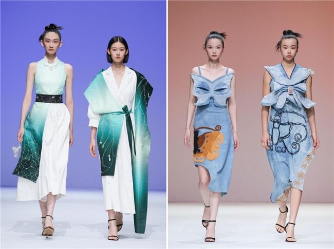 成都紡織高等?？茖W(xué)校服裝學(xué)院畢業(yè)設(shè)計(jì)作品亮相2024中國國際大學(xué)生時(shí)裝周