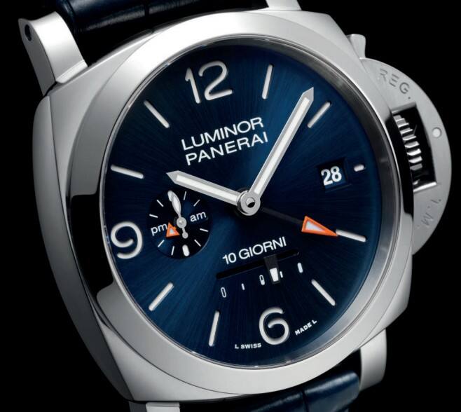 沛納海推出Luminor廬米諾系列44毫米十日動儲兩地時(shí)自動上鏈腕表PAM1482，精妙平衡傳承創(chuàng)新與動儲技術(shù)