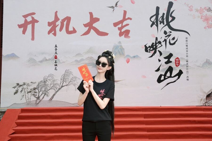 《桃花映江山》正式開機(jī)，劉學(xué)義孟子義攜手演繹權(quán)謀愛戀
