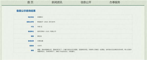 正在拍攝！趙麗穎領(lǐng)銜主演馮小剛新片《向陽(yáng)·花》：概念海報(bào)出爐