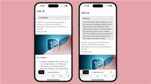 iPhone 15 Pro系列獨(dú)占！蘋果AI功能盤點(diǎn)