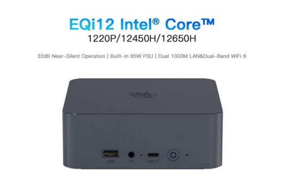 零刻發(fā)布EQi12緊湊型主機(jī)：頂配i7-12650H、雙千兆網(wǎng)口