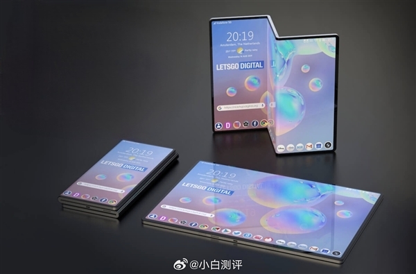 折疊屏的終極形態(tài)！曝小米三折疊屏開案測試