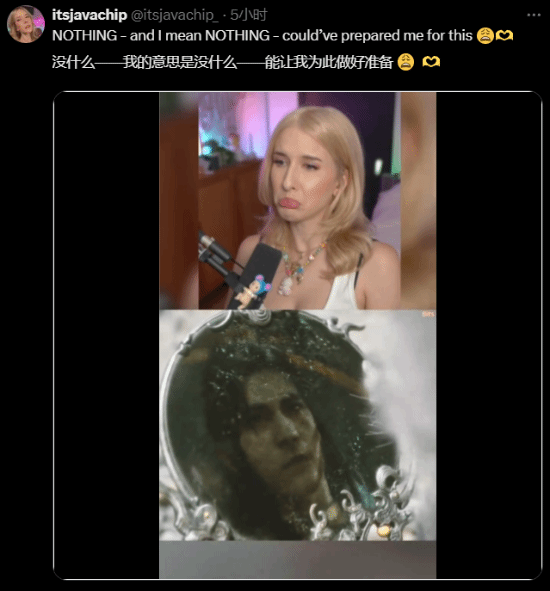 美女主播《黑神話》二周目再遇八戒CG：我愛他！