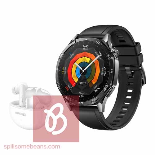 41mm/46mm雙尺寸：華為Watch GT 5智能手表渲染圖曝光！健康能力大提升