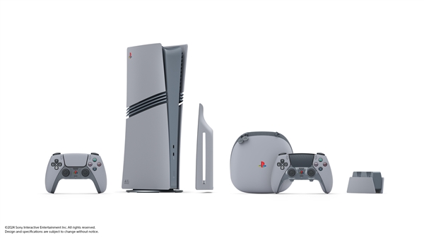 PS1經(jīng)典配色！索尼發(fā)布30周年紀(jì)念版PS5、PS5 Pro：限量賣