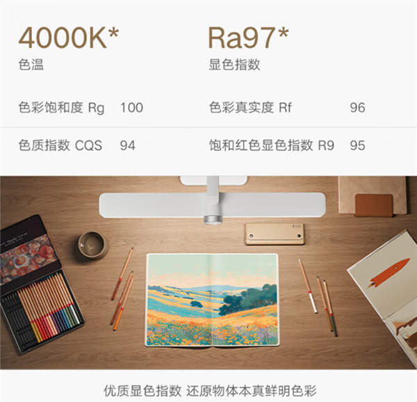 479元！米家桌面學(xué)習(xí)燈pro開售：全光譜LED燈珠、自適應(yīng)調(diào)光