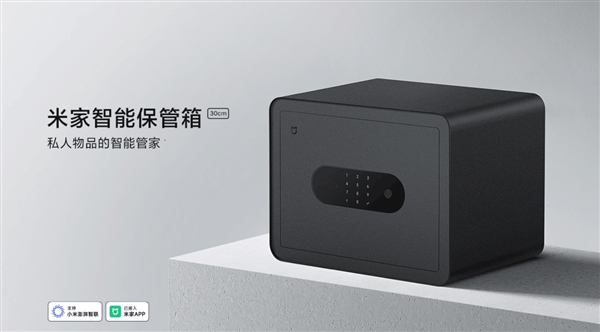 年輕人第一臺保險箱！小米米家智能保管箱30cm今日首銷：649元