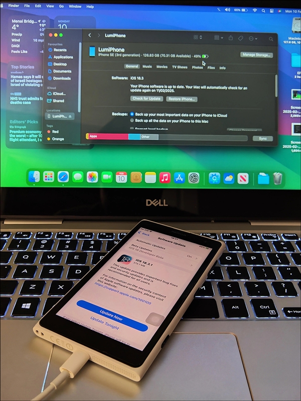 神操作！諾基亞流暢運(yùn)行iOS：iPhone SE 3完美移植至Lumia 1020